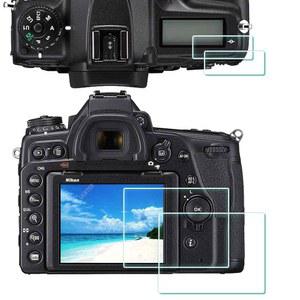 니콘용 ULBTER 화면 보호기 D750 D780 + 상단 [2+2팩], 강화 유리 0.3mm 9H 경도 긁힘 방지 지문 기포 물 먼지