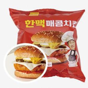 [JHPO5586_52EH] 간편식 비바푸드 한맥 매콤치킨버거190g
