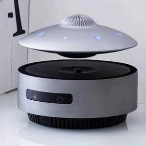 블루투스 스피커 자기부상 우주선 3D 라이트 회전 UFO
