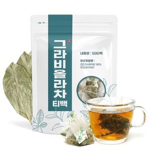 [자연초] 그라비올라잎차 50티백 x 1팩