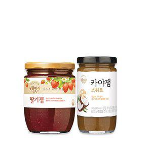 딸기잼 380g+카야잼 스위트 240g