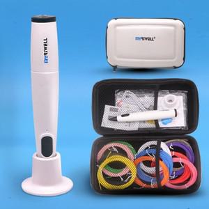 Myrwell RP300B 저온 3D 펜 낙서  페인팅 대용량 보관 가방 PCL 필라멘트