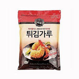 [셀러허브 패션][JHL125QU_52ED]FOODALL 백설 CJ 이츠웰 튀김가루 1키로