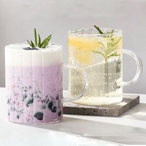 마카 내열 유리 머그 잔 커피 컵 300ml 2p/예쁜컵/아이스아메리카노컵/언더락잔/예쁜유리컵/음료컵/유리커