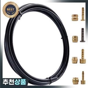 자전거 오일 디스크 브레이크 케이블 2.5m BH59 프레스 링 T 니들 유압 호스 시마노 SRAM 마구라용