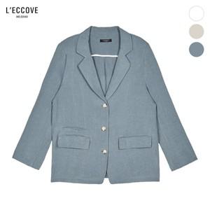 [레코브] (레코브) 쓰리버튼 썸머 린넨자켓(LK61B5JK512X)