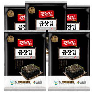 광천김 무조미 곱창김 전장김 10봉/구운김
