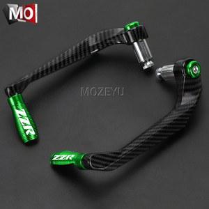 오토바이 핸들 바 그립 브레이크 클러치 레버 가드 보호, 가와사키 ZZR1200 ZZR600 ZZR1400 ZZR250 용, ZZR 1400 600 250 1200