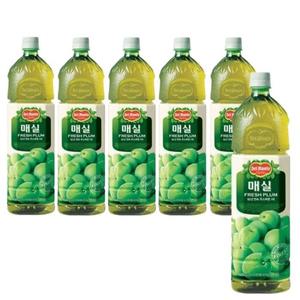 델몬트 매실주스 1.5L x 6개 매실음료