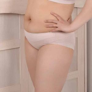 (쏘로사떼)(PT1701)통기성 부분망사원단 편안한 빅사이즈 햄팬티