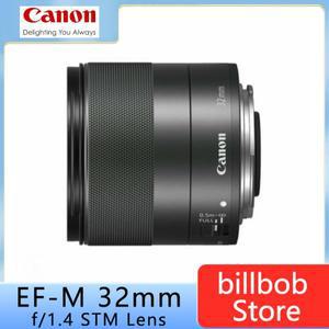 캐논 EF-M32mm f/1.4 STM 렌즈 32mm 마이크로 단일 광각 고정 초점 캐논 M 2 M3 M6 M50 M200 M6II M5 용 대