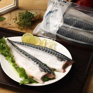 [우리존]무배 노르웨이 저염간 참순살 고등어 1.5kg(500gX3팩)/깔끔손질 위생포장 품질보증수산물