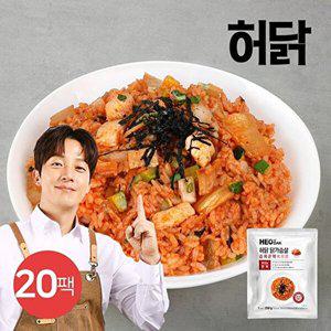[허닭]닭가슴살 김치 곤약볶음밥 250g 20팩
