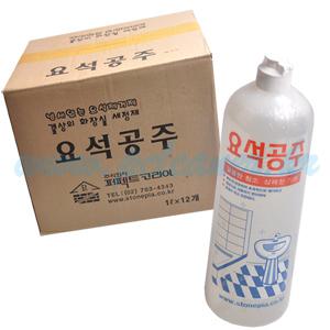 피크리너_욕실 및 화장실 세척제_요석공주_1L_12개 학교/관공서/빌딩/호텔/휴게소/유치원/식당/음식점/공중