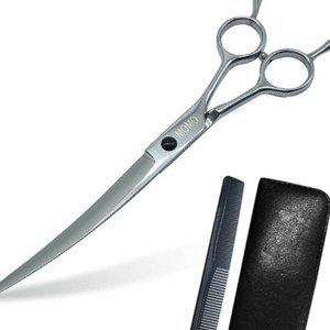 MF01 펫전용 블랙볼트 커브가위7인치 반려견미용가위