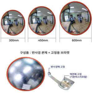 사무실 편의점 실내용 사각지대거울 가벼운소재 실내반사경 슈퍼마켓 병원