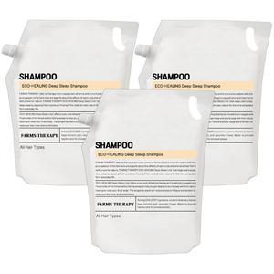 팜스테라피 에코 힐링 딥 슬립 샴푸 리필 2000ml x 3개