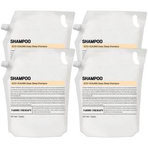 팜스테라피 에코 힐링 딥 슬립 샴푸 리필 2000ml x 4개
