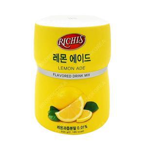 동서 리치스 레몬 에이드 550g 파우더 아이스티 음료