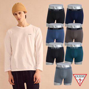 게스 언더웨어 24FW 피치기모 소프트핏 롱드로즈 7종 + 티셔츠 1종