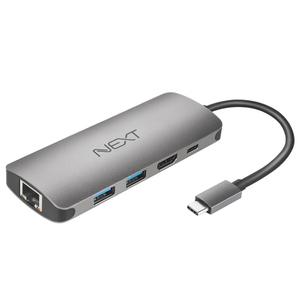 NEXT 318TCH-PD / C타입 4K 멀티컨버터 HDMI USB PD LAN