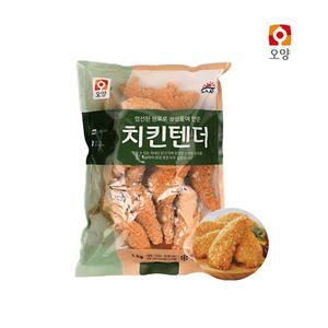 사조 오양 치킨텐더 1kg ㅅ너겟 패티 닭고기 스틱 순살치킨