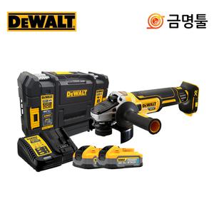 디월트 DCG405H2T 충전그라인더 20V 5.0AH 2팩 BL모터 파워스텍배터리