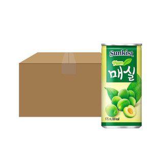 썬키스트 매실 175ml X30 캔