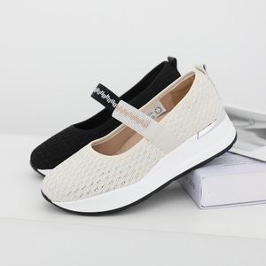 제이슈 플랫폼 딘토 큐빅 반도 단화 4cm