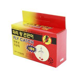왕파리끈끈이 5팩(5매입 상자 x 5개)/파리/모기/하루살이/날벌레/해충제거/파리 해충 박멸 테이프/무독성