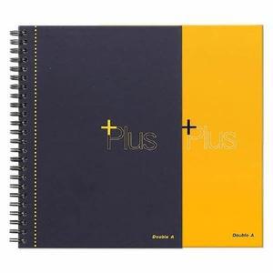 [IXHINIII_4B]플러스좌철노트 (A5/네이비/더블에이)