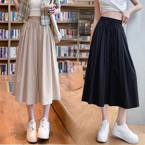 힙제이 NEW아이스 7부 8부 통바지 치마바지 여성 여름바지 반바지