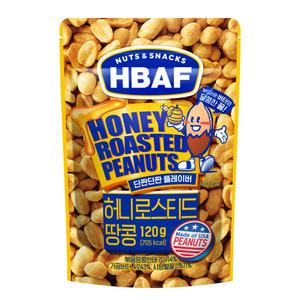 HBAF 길림양행 바프 허니로스티드땅콩 120g3개