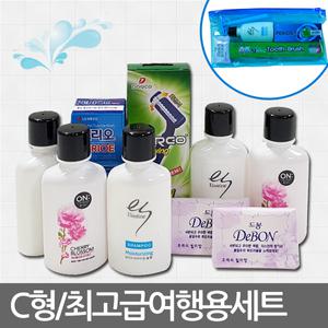 무료배송/C형(6종)세트/여행용세트/여행용품/세면도구/치약칫솔세트/휴대용/여행용필수품/생활용품
