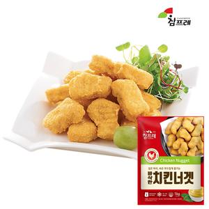 참프레-바삭한 치킨너겟1kgx2봉/하림/사조/간식/안주/식자재/하림/마니커