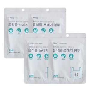 프로그 생분해 음식물 쓰레기 봉투 3.5L 15매 x 3개