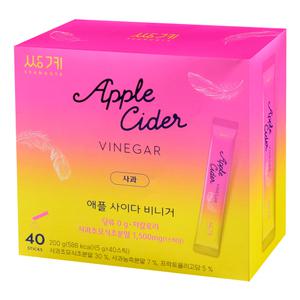 쌍계 애플 사이다 비니거 사과 5g 40개