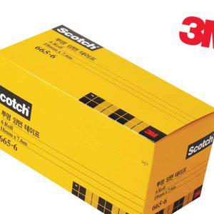 돈스텔 3M 스카치 투명 양면 테이프 리필 6개입 665R-18
