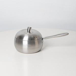 유로룩스 애플 통3중 냄비 편수 18cm / 인덕션