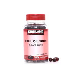 코스트코 커클랜드 시그니춰 크릴오일 500mg x 180캡슐 영양제