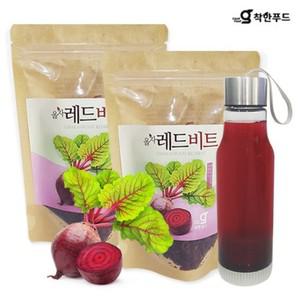 착한푸드 말린비트 비트말랭이 레드비트차 60g X 2봉지