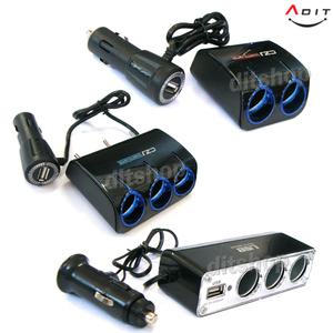 12V 24V 시거잭 USB 멀티 시거 소켓 2구 3구 충전기