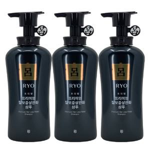 려 초의방 프리미엄 탈모증상완화 샴푸 490ml 3개