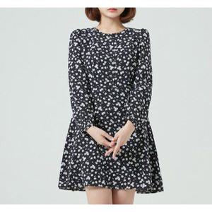 [미쏘][미쏘]미쏘 플라워 플레어 원피스