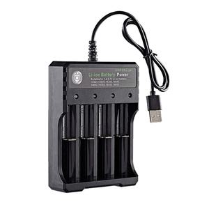10400 14500 16300 16650 14650 18350 18500 18650 AA AAA 배터리 USB 만능 멀티 4구 공용 충전기