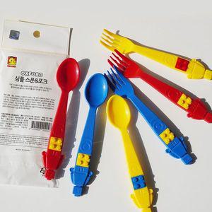 [기타]옥스포드 YLMHQJYN 레고 포크 숟가락 수저 스푼 6p 세트