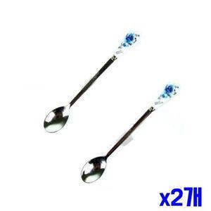 [기타]블루 VFLVETIC 컬러 티스푼 2P 10세트 x2개 디저트스푼