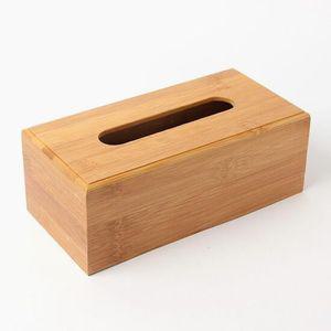 대나무 직사각 휴지케이스 23cm 휴지각 휴지함 휴지