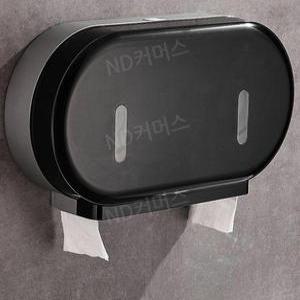 호텔 욕실 대형 2구 점보롤 케이스 업소용 두루마리 휴지걸이 디스펜서