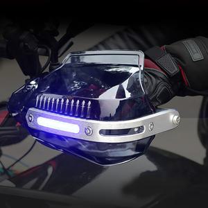 바이크 오토바이 핸드 가드 LED 앞 유리 모토 크로스 액세서리 혼다 호환 cb650f forza 125 fmx 650 cb500